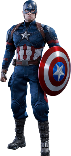 Captain America Sixth Scale Figure by Hot Toys Captain America: Civil War - Movie Masterpiece Series